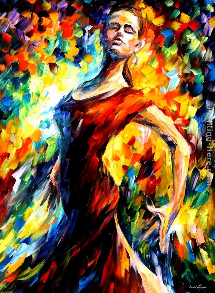 Leonid Afremov IN THE STYLE OF FLAMENCO